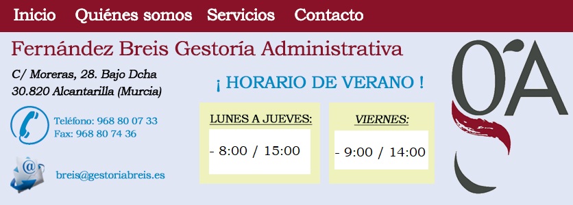 gestor&iacute;a breis banner